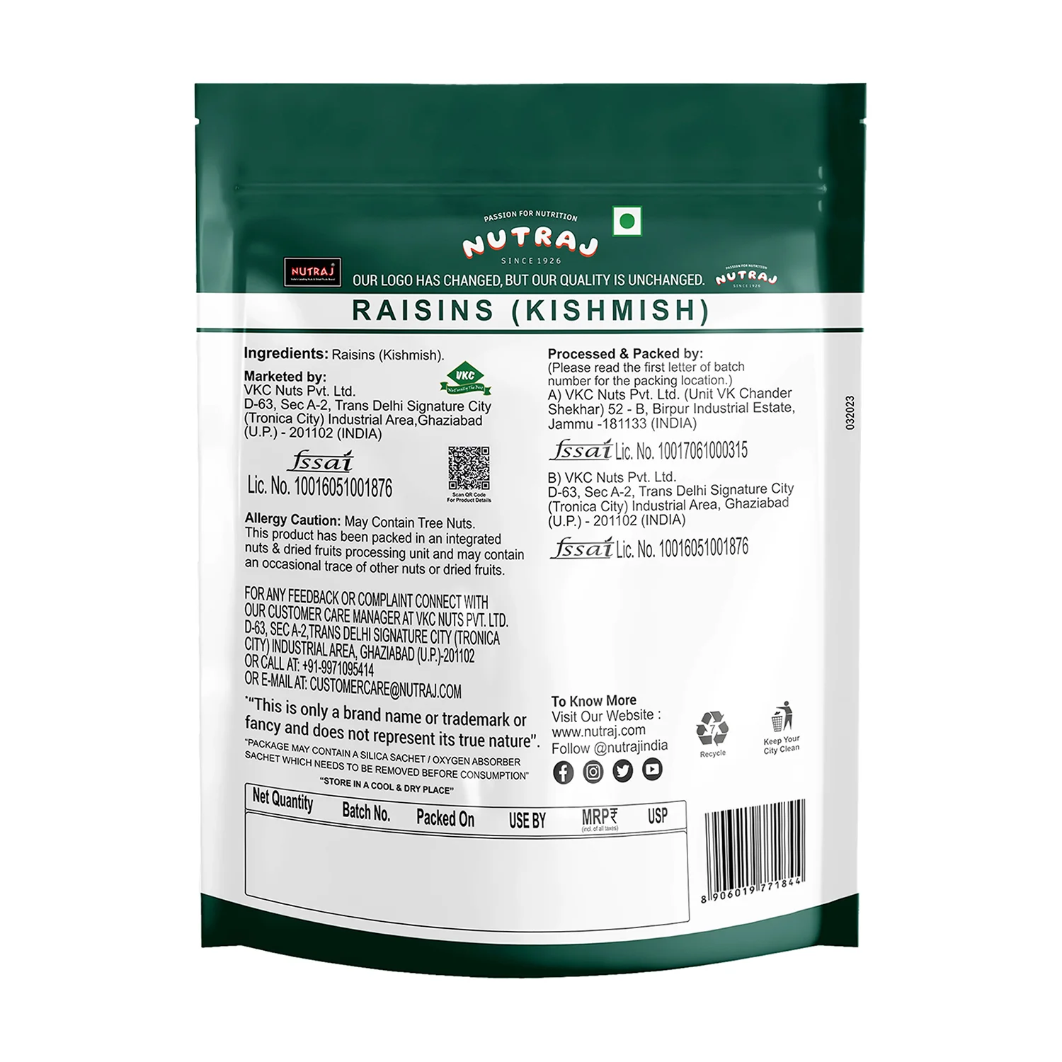 Nutraj Raisins 500g - Image 9