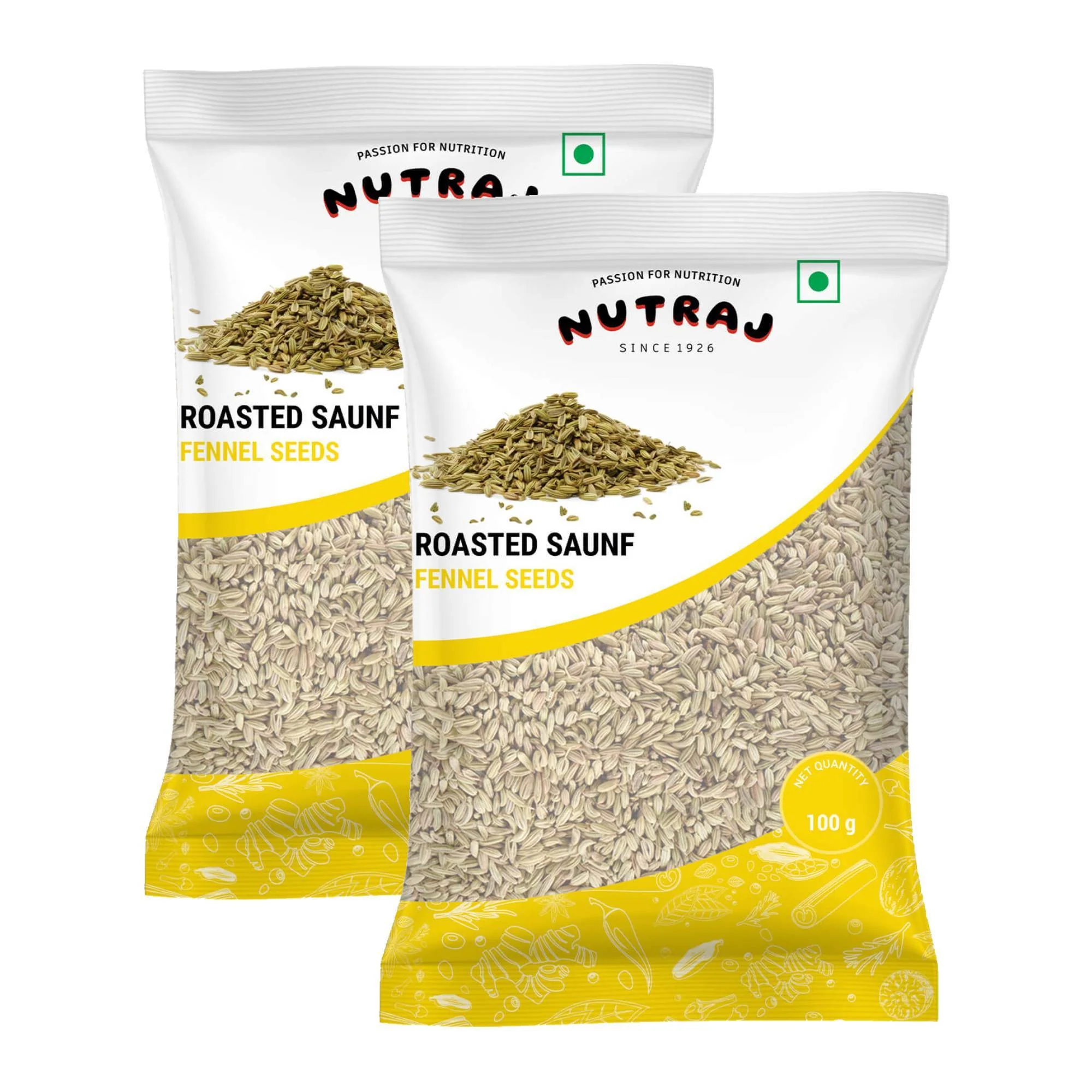 Nutraj Roasted Fennel Seeds (Roasted Saunf) 100gm - Image 8