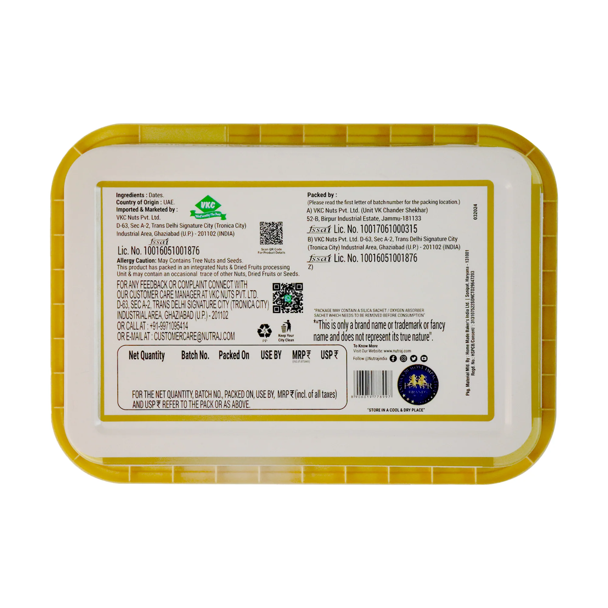 Nutraj Shamim-E-Khas Dates 400g (Khajur/Khajoor) - Image 4