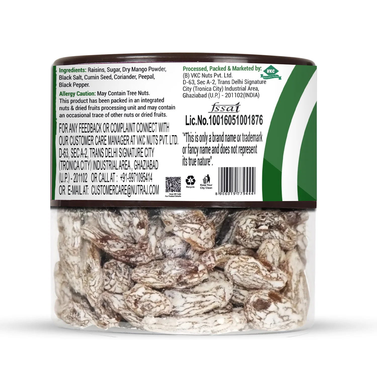 Nutraj Snackrite Kala Khatta Raisin Jar - Image 3