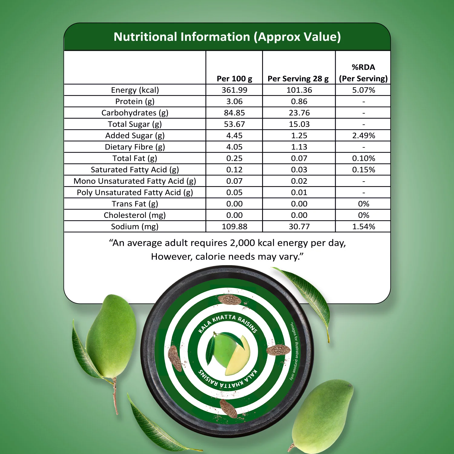 Nutraj Snackrite Kala Khatta Raisin Jar - Image 4