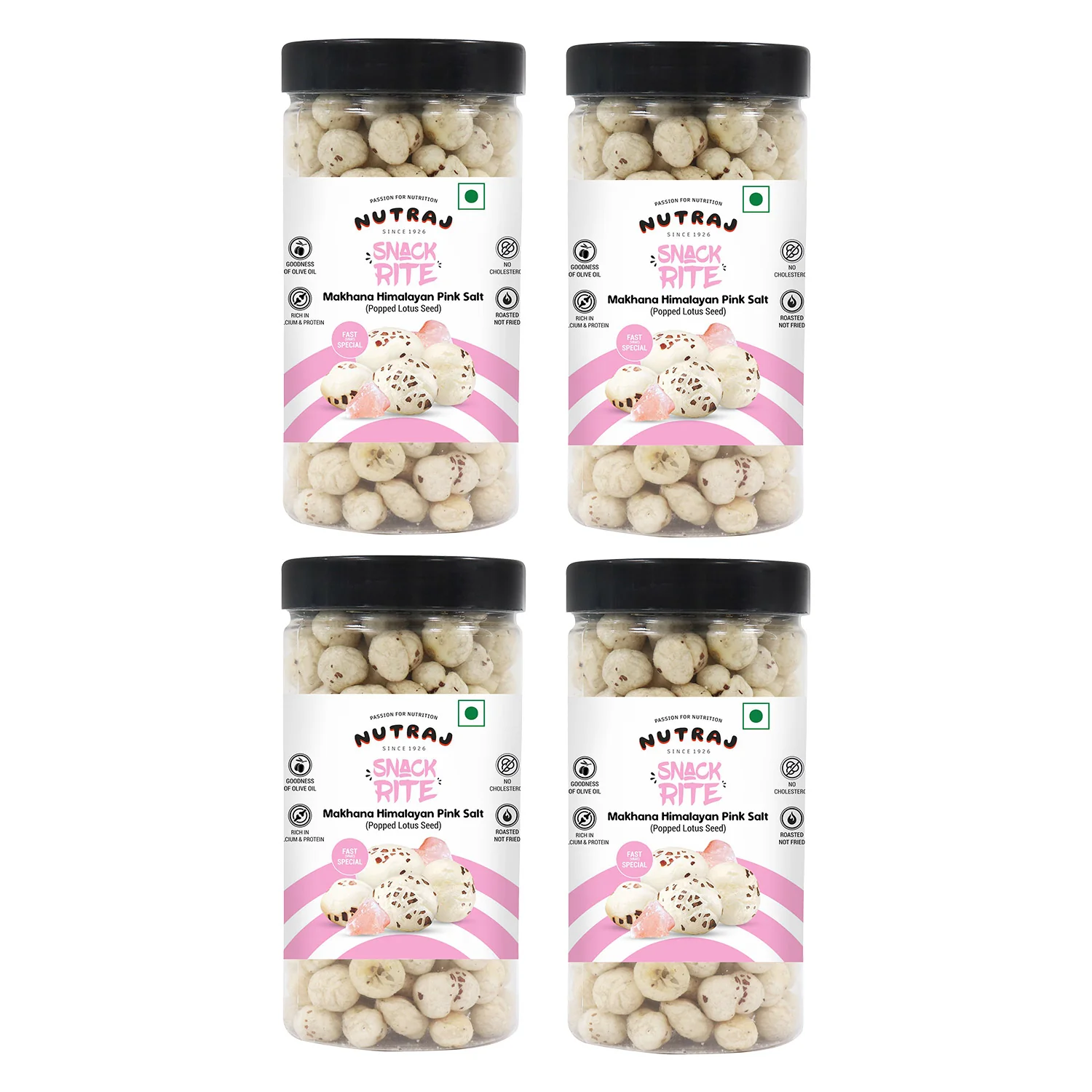 Nutraj Snackrite Makhana Himalayan Pink 70g - Image 10