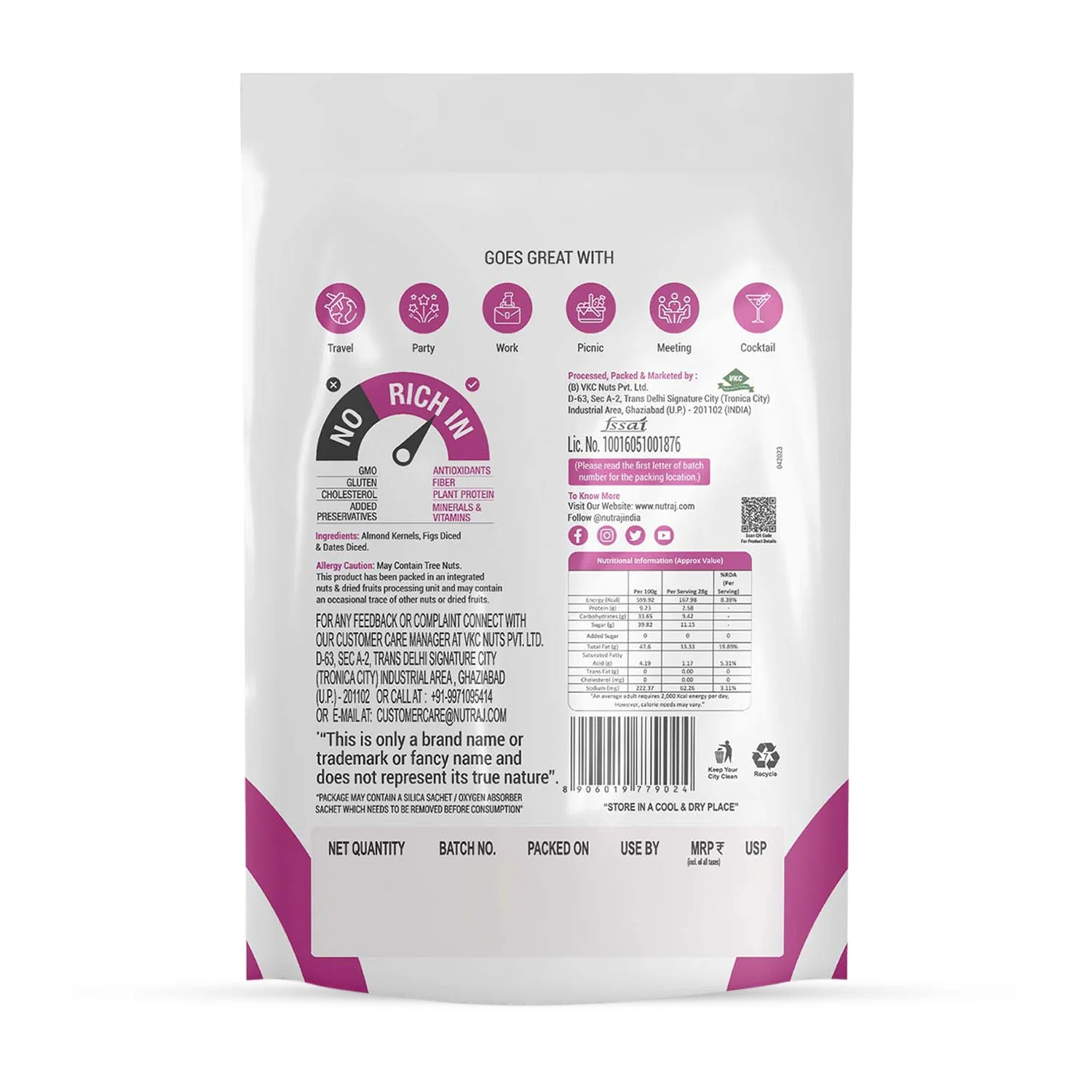 Nutraj Snackrite Morning Mix 150gm - Image 3