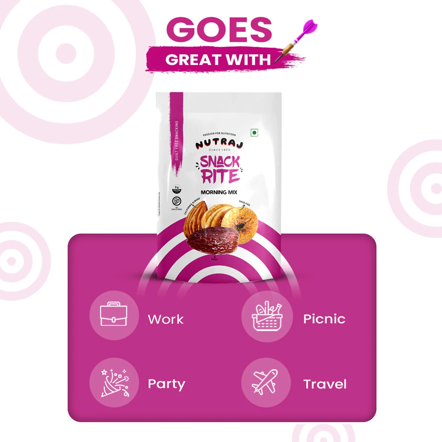 Nutraj Snackrite Morning Mix 150gm - Image 8