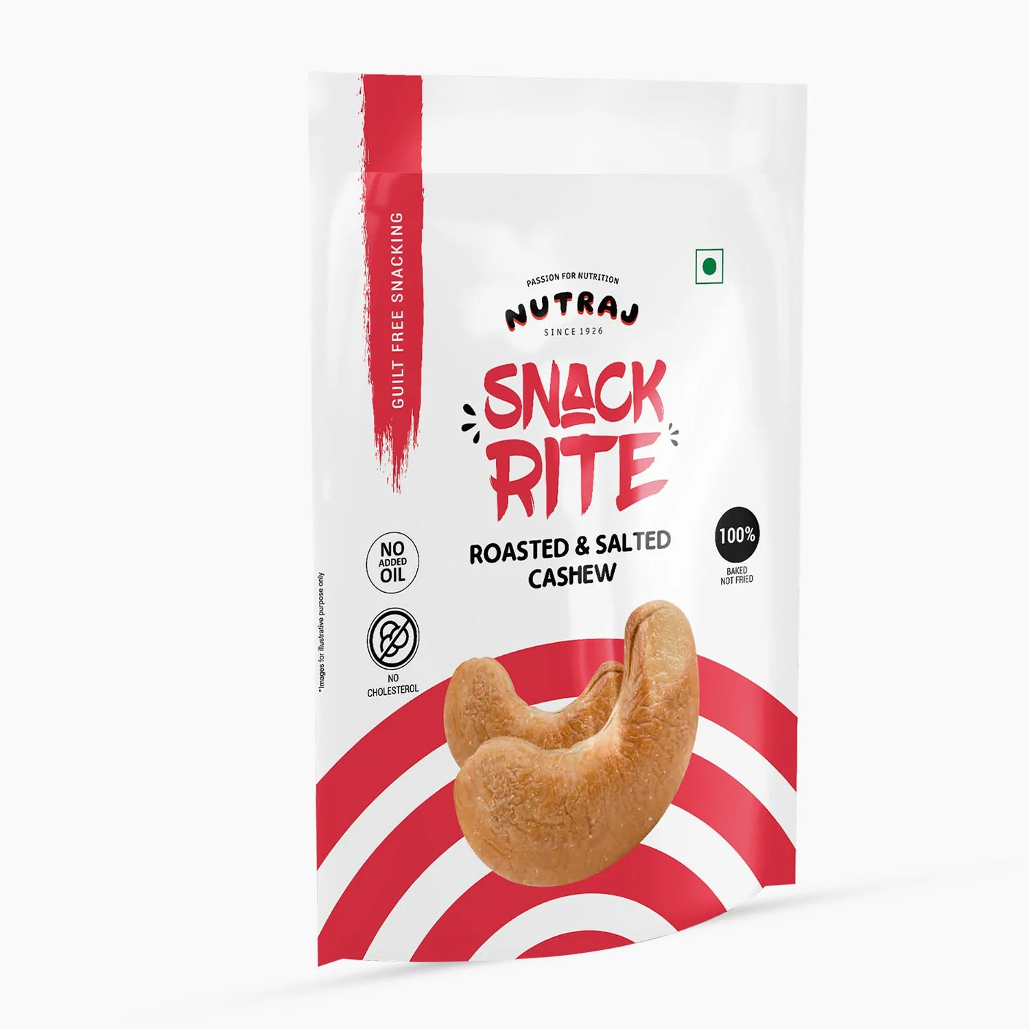 Nutraj Snackrite Roasted and Salted Cashew 150gm - Image 3