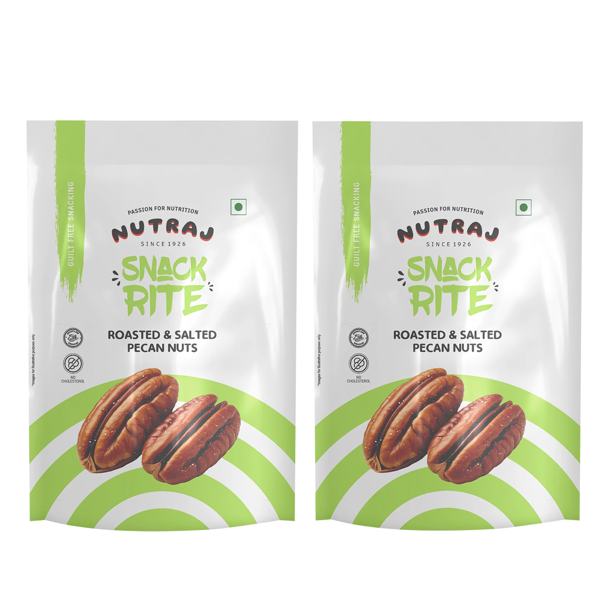 Nutraj Snackrite Roasted & Salted Pecan Nuts 100g - Image 7