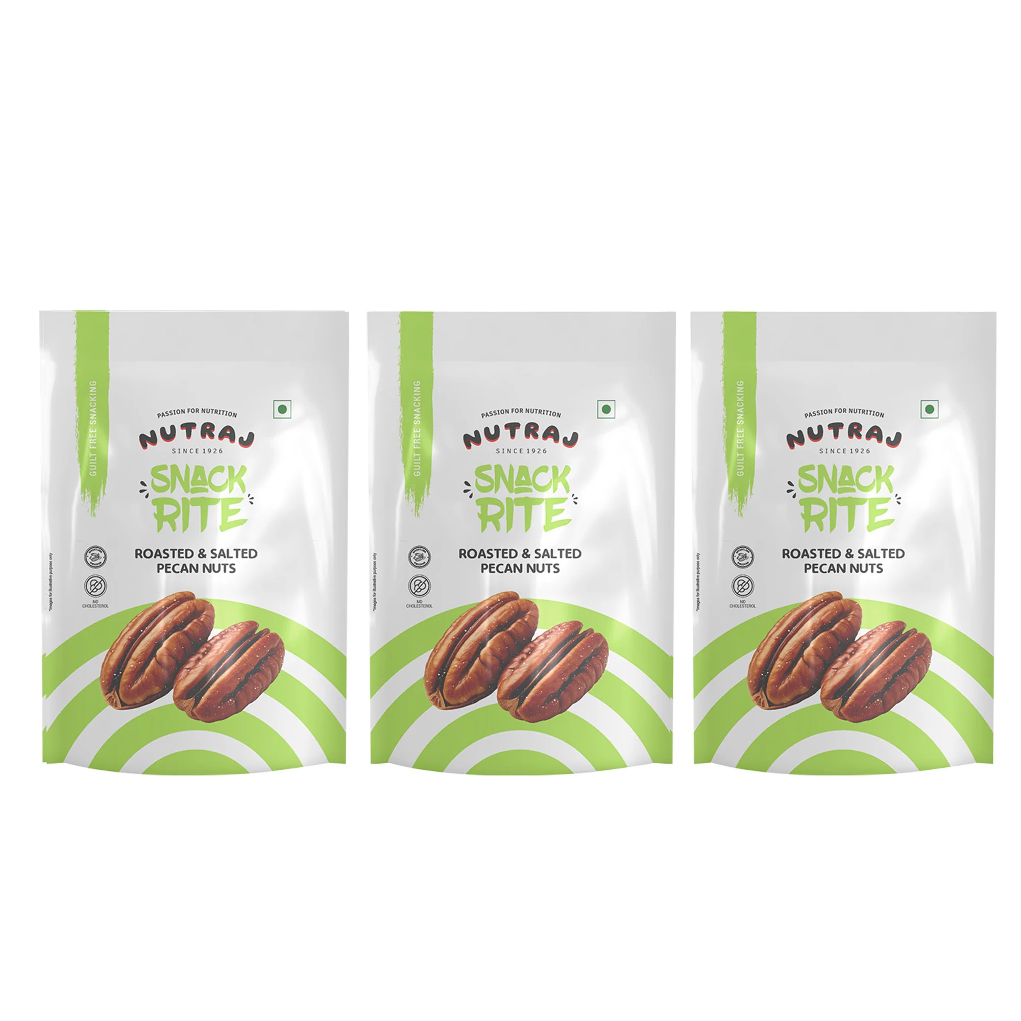 Nutraj Snackrite Roasted & Salted Pecan Nuts 100g - Image 8