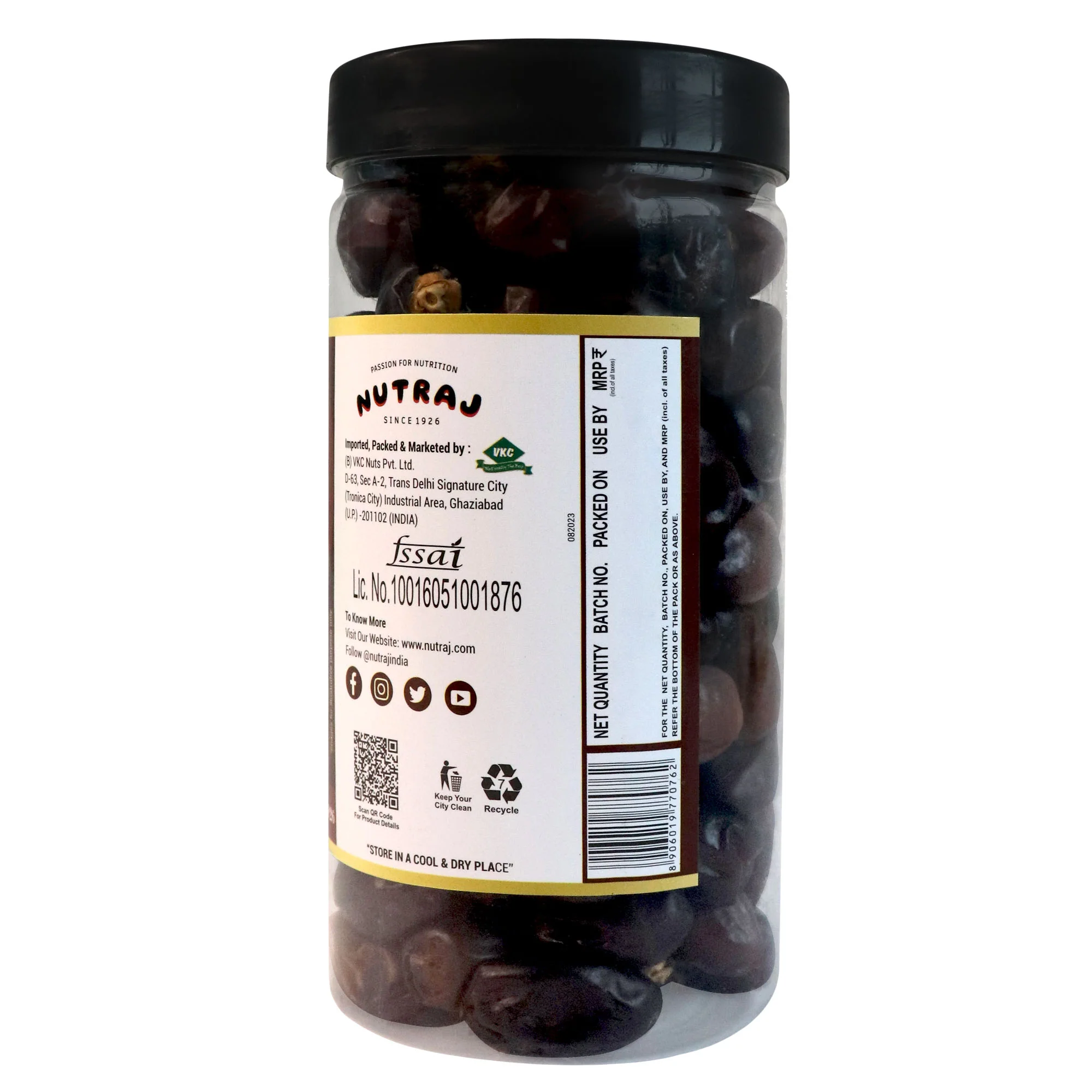 Nutraj Super Arabian Dates Jar 500gm (Khajur/Khajoor) - Image 6