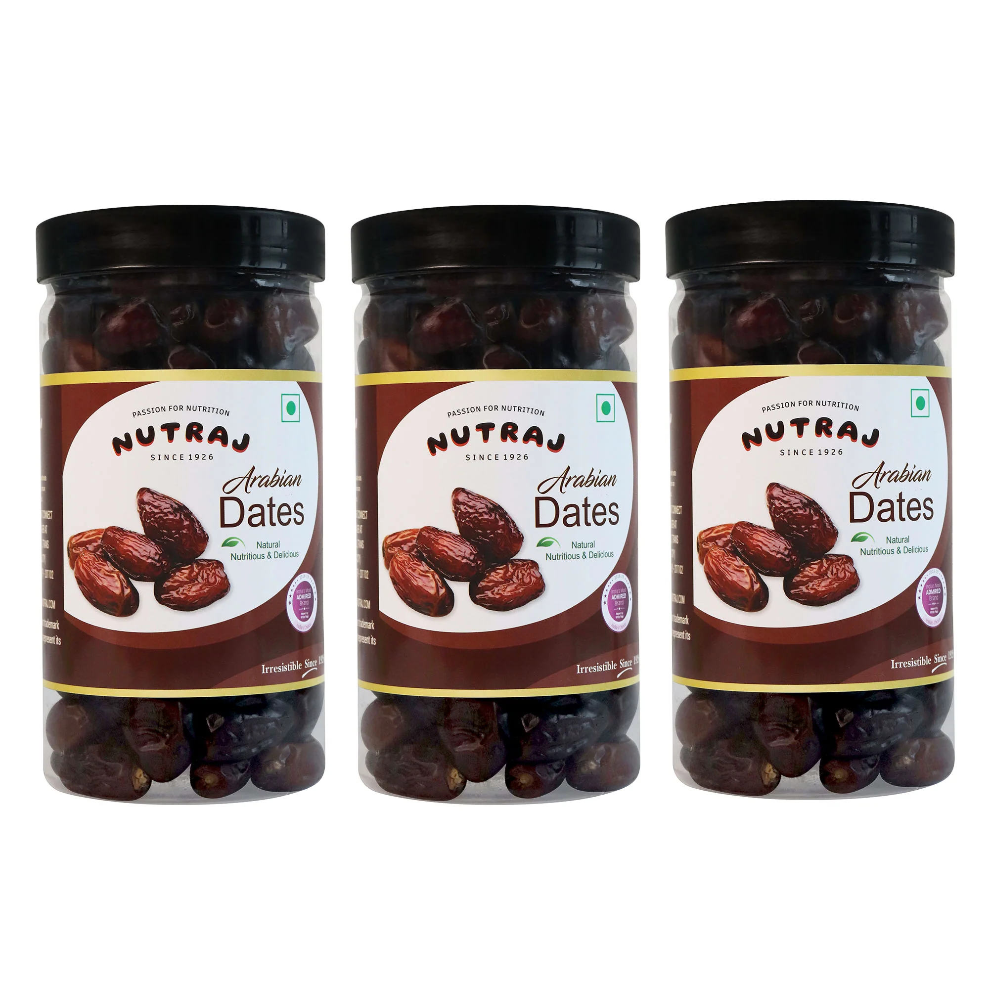Nutraj Super Arabian Dates Jar 500gm (Khajur/Khajoor) - Image 8