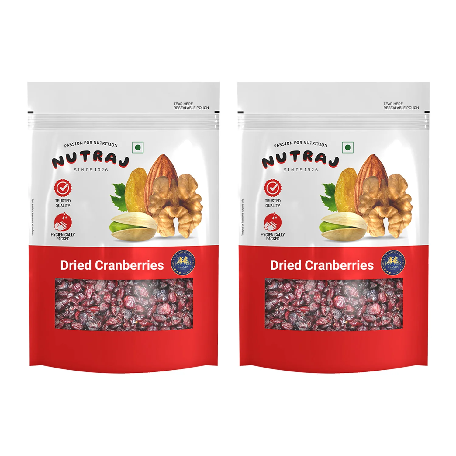 Nutraj Whole Dried Cranberries 200gm - Image 7