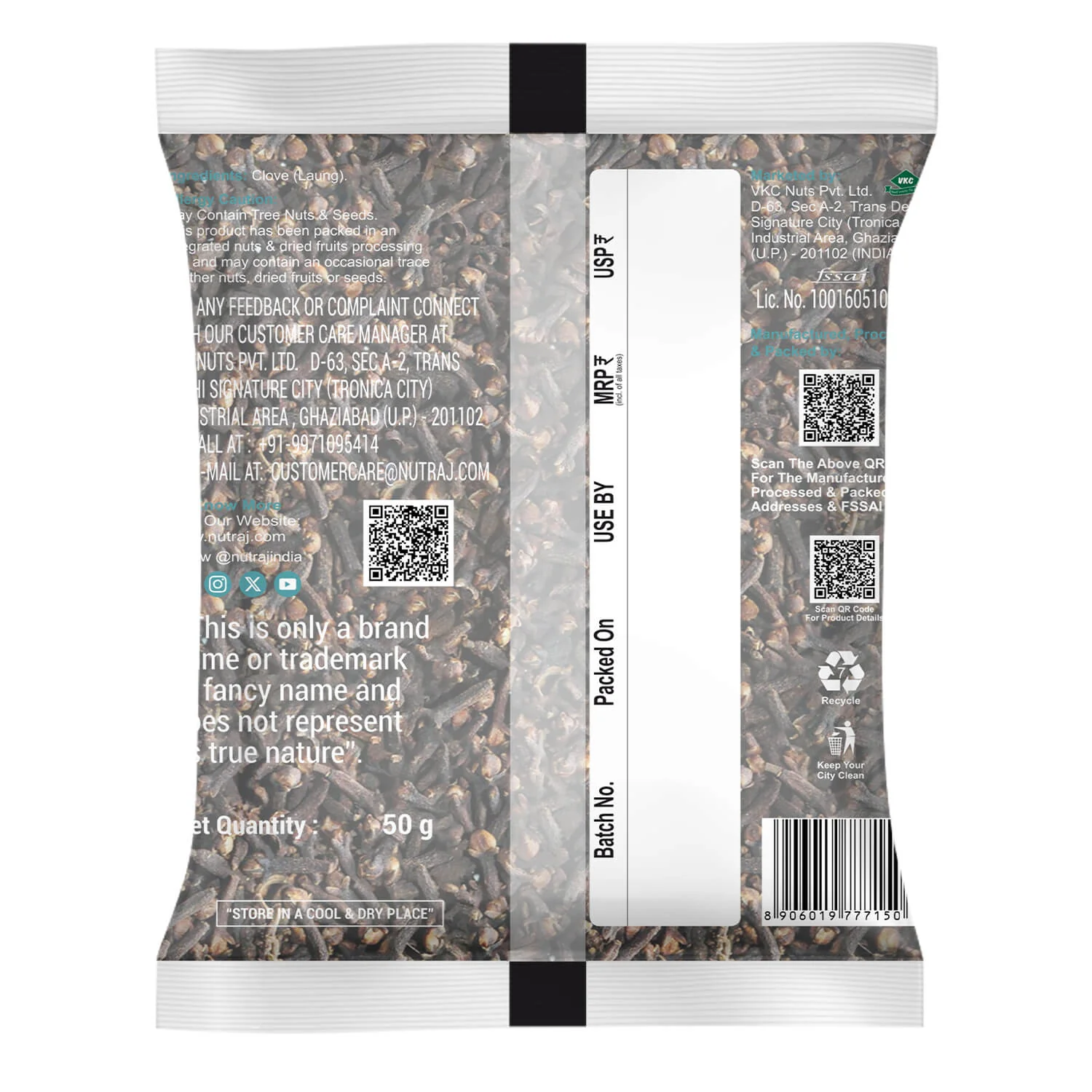 Nutraj Whole Spices Tea Masala Combo 250g - Image 3
