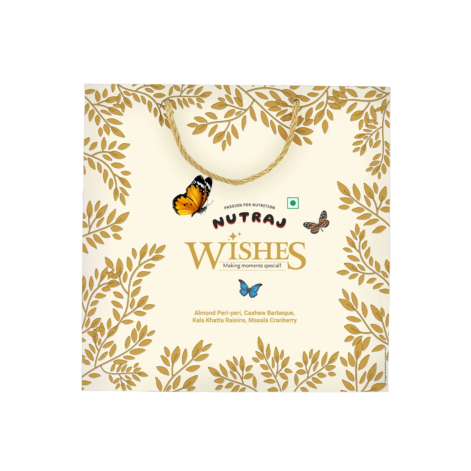 Nutraj Wishes Flavor Fusion 400g Diwali Gift Box | GB-155 - Image 2