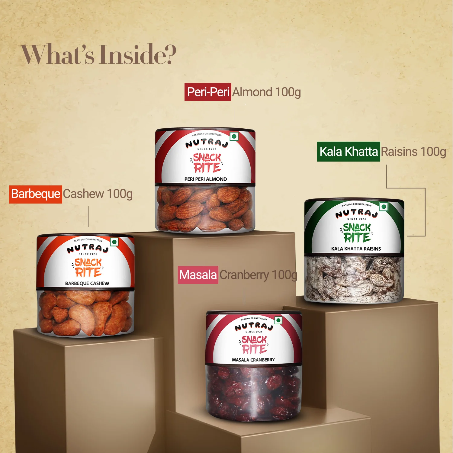 Nutraj Wishes Flavor Fusion 400g Diwali Gift Box | GB-155 - Image 4