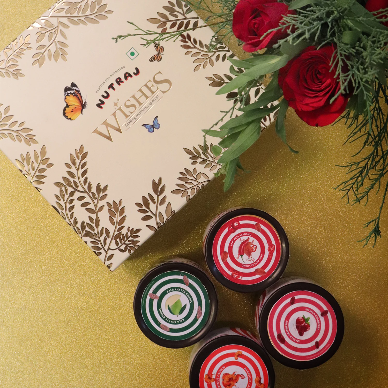 Nutraj Wishes Flavor Fusion 400g Diwali Gift Box | GB-155 - Image 6