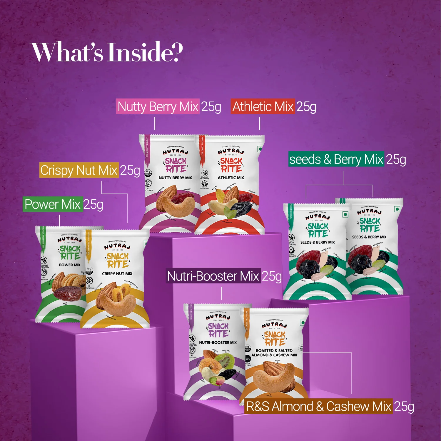 Nutraj Wishes Nutty Trail 200g Diwali Gift Hamper | GB-76 - Image 6