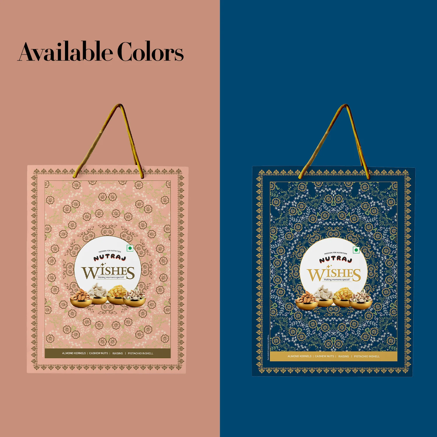 Nutraj Wishes Royal Blossom Diwali Gift Box 500g | GB-151 - Image 6