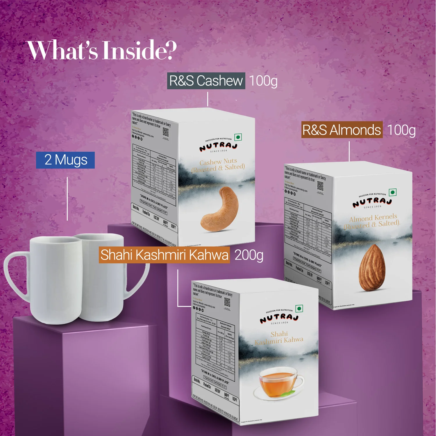 Nutraj Wishes Valley of Warmth 500g Diwali Gift Hamper | GB-86 - Image 4