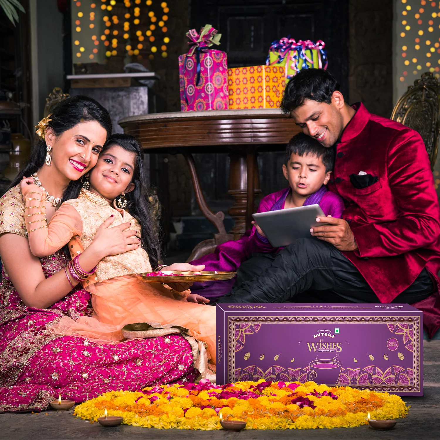 Nutraj Wishes Valley of Warmth 500g Diwali Gift Hamper | GB-86 - Image 7