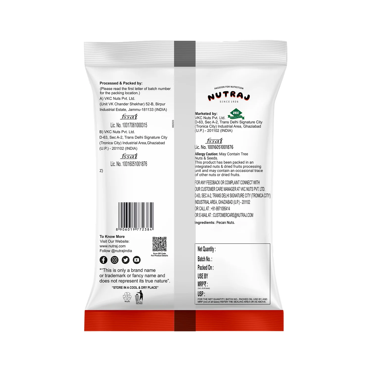 Nutraj Pecan Nuts 100gm - Image 4