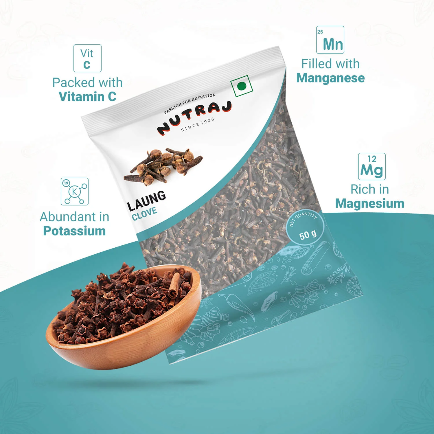 Nutraj Laung (Cloves) 50gm - Image 3