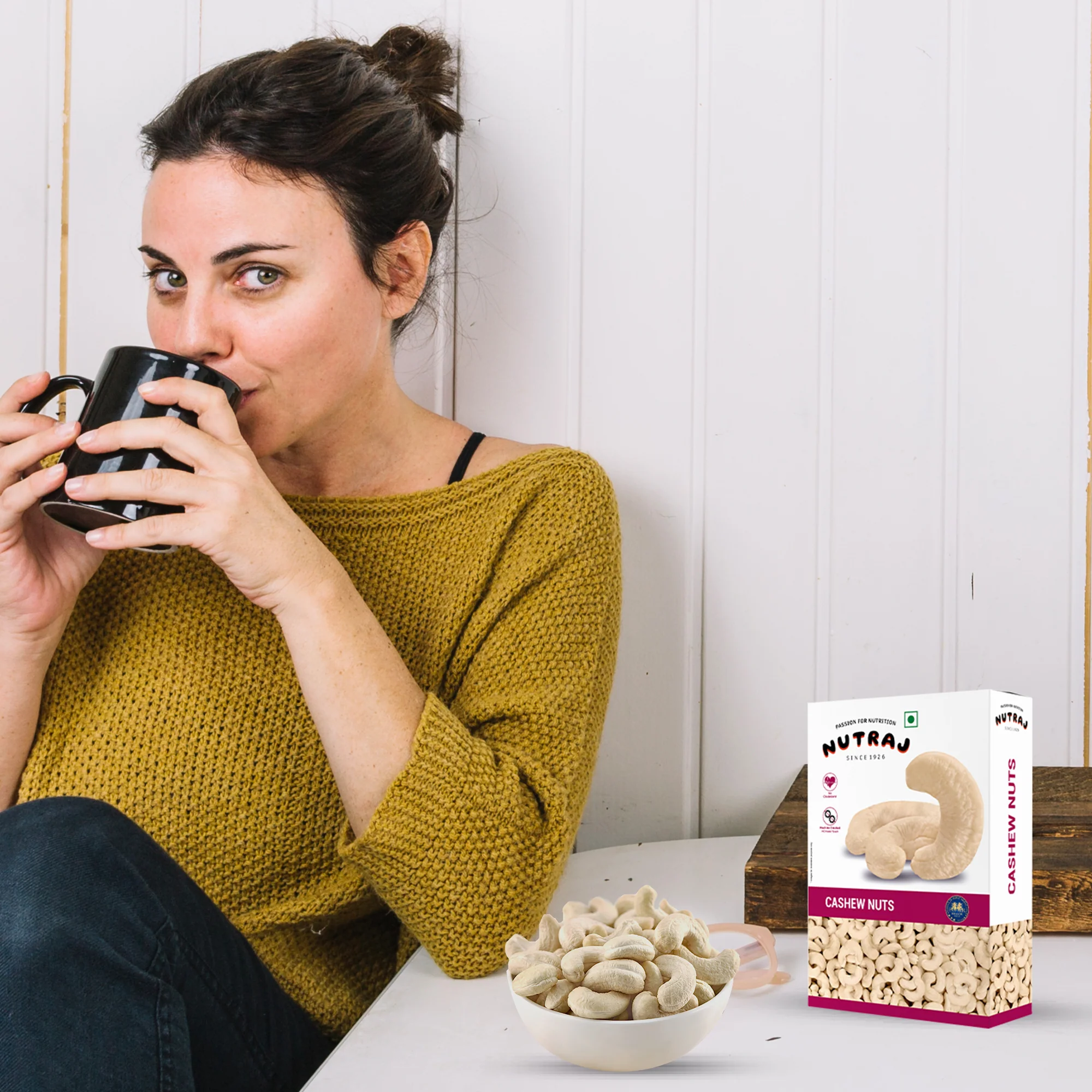 Nutraj Signature Cashew Nuts 200gm (W240) - Image 7