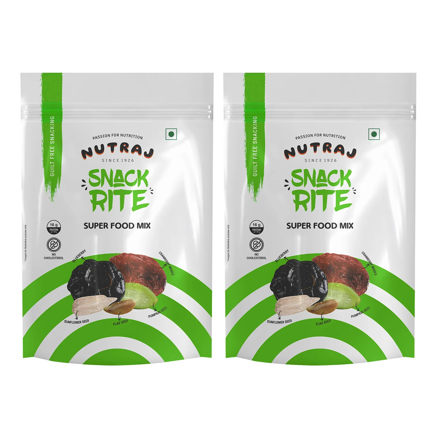 Nutraj Super Food Mix - American Cranberries, American Blueberry, Flax Seeds, Sunflower Seeds & Pumpkin Seeds 200gm - Image 8